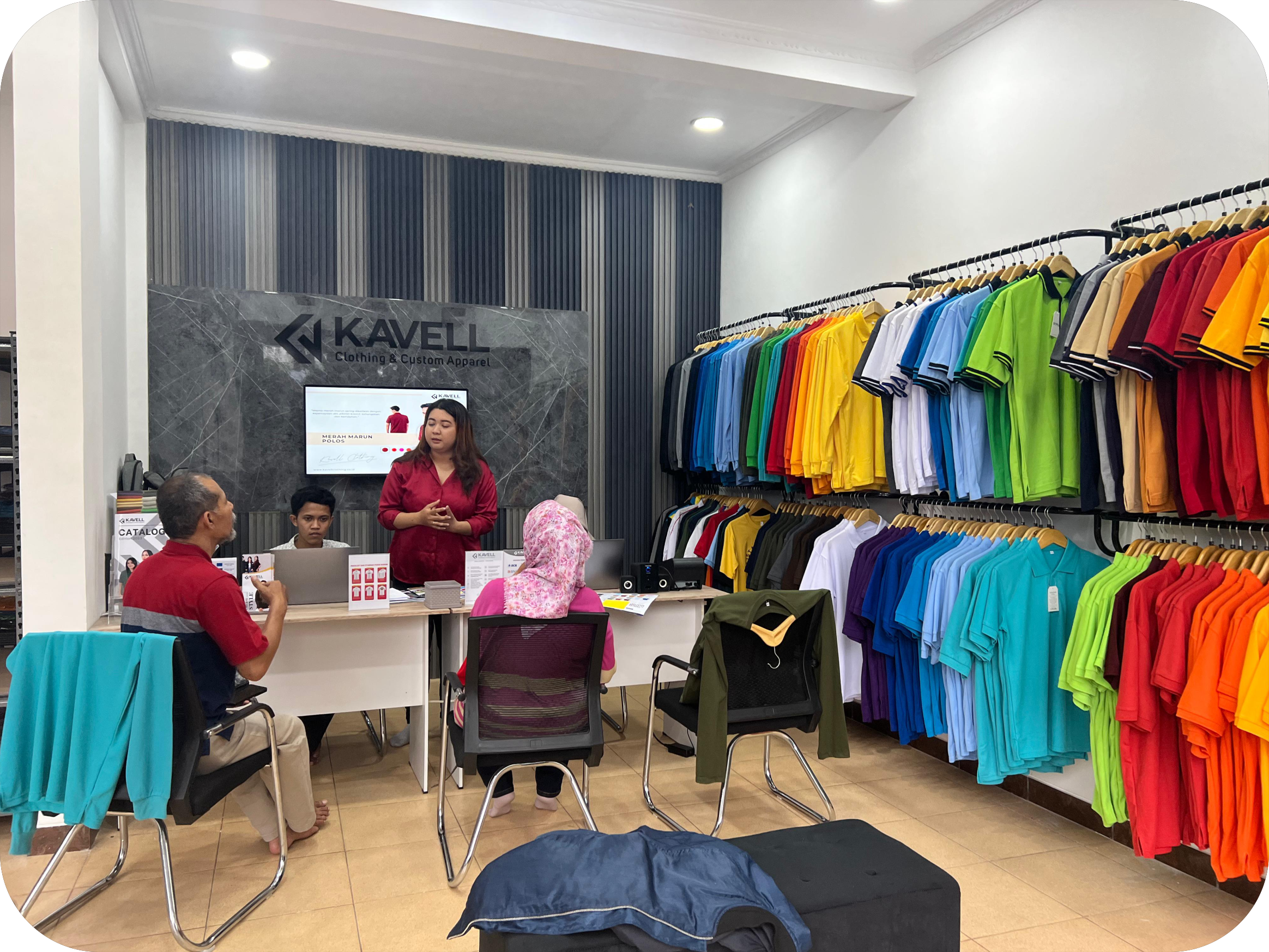 Toko Kaos Polo di Jogja - Kavell Clothing 3