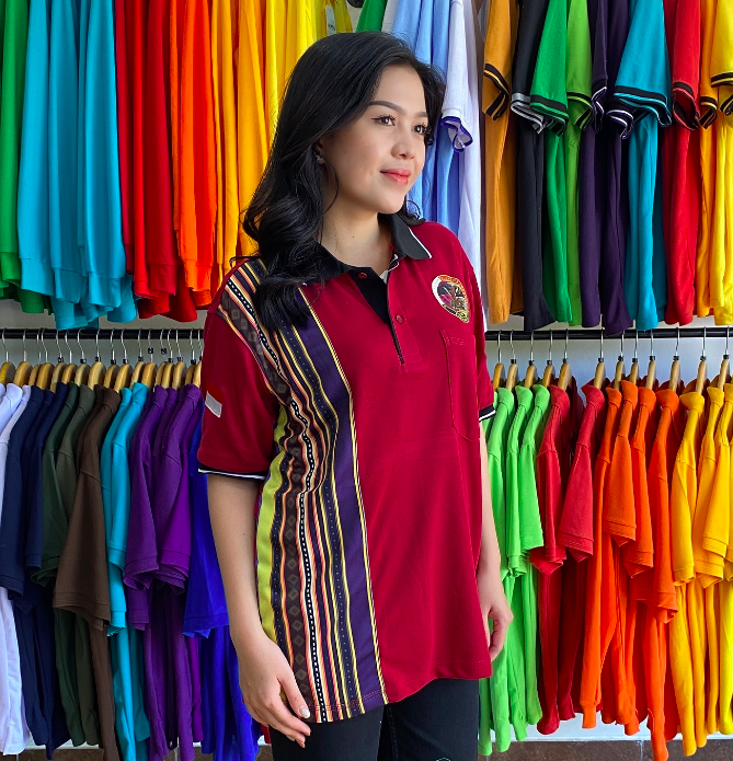 Kaos Polo Custom - Testi